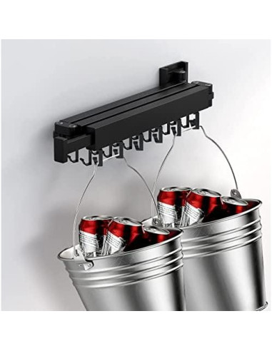 Estante Plegable para Secar Ropa BOQORAD ms-01 Negro