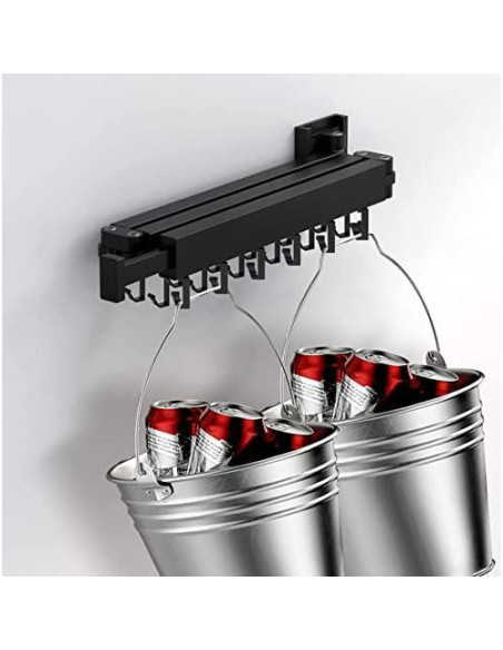 Estante Plegable para Secar Ropa BOQORAD ms-01 Negro