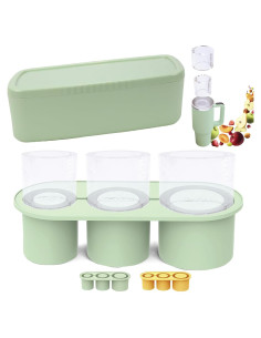 Molde de Hielo Cilíndrico Nomad Trends Verde para Tazas 20-40 oz