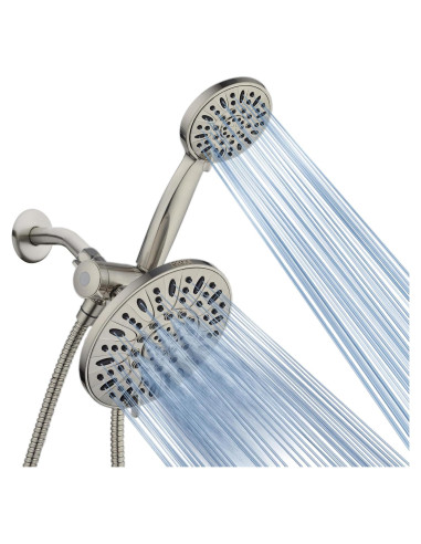 Ducha de Lluvia AquaDance 7" Alta Presión 6 Configuraciones