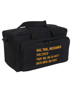 Bolsa de Herramientas Rothco 9113 Militar Negra 0.52 kg