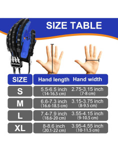 Guante Robótico Rehabilitación Veanvoky Mano Derecha L 2