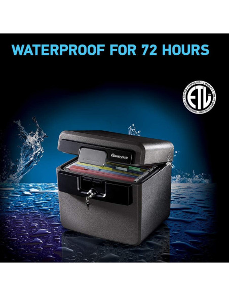 Caja Fuerte SentrySafe HD4100 a Prueba de Fuego y Agua 17.6 kg