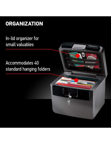 Caja Fuerte SentrySafe HD4100 a Prueba de Fuego y Agua 17.6 kg