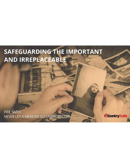 Caja Fuerte SentrySafe HD4100 a Prueba de Fuego y Agua 17.6 kg