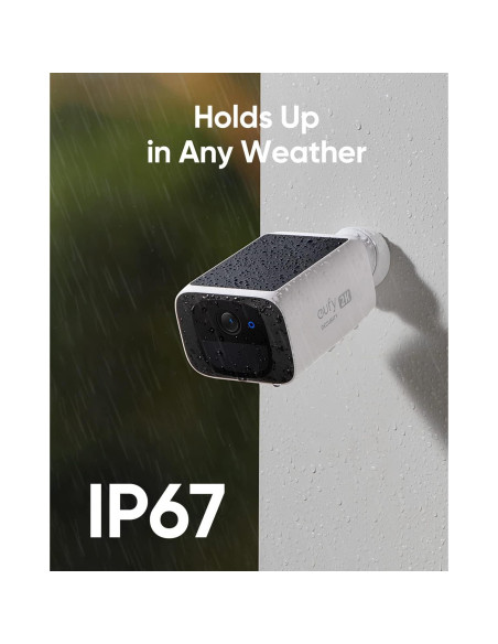 Cámara de Seguridad Solar eufy SoloCam S220 2K Inalámbrica