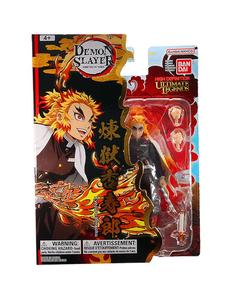 Figura de Acción Kyojuro Rengoku Bandai Demon Slayer 12.7 cm