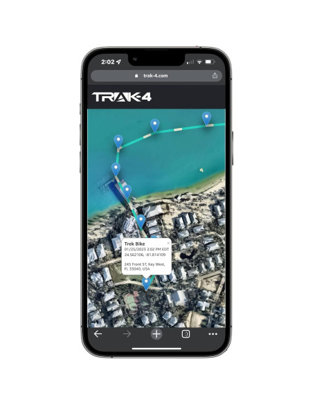 GPS Tracker Trak4 12V Con Cable Duro Impermeable