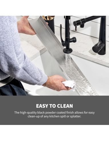 Estante Magnético para Cocina StoveShelf 76.2 cm Negro