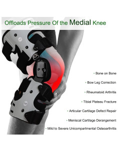 Ortesis Unloader de Rodilla Orthomen para Osteoartritis Izquierda 2