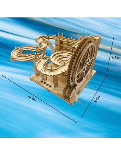 Rompecabezas 3D de Madera JGM Carrera de Canicas DIY 0.61 kg 2