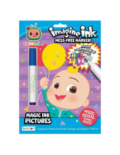 Libro para Colorear Cocomelon Bendon con Marcador Sin Desorden