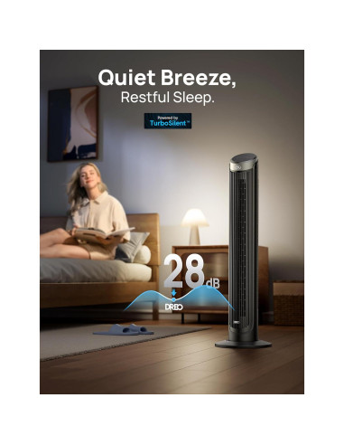 Ventilador de Torre Dreo DR-HTF008 101.6cm 5 Velocidades Oscilante