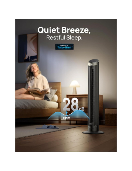 Ventilador de Torre Dreo DR-HTF008 101.6cm 5 Velocidades Oscilante
