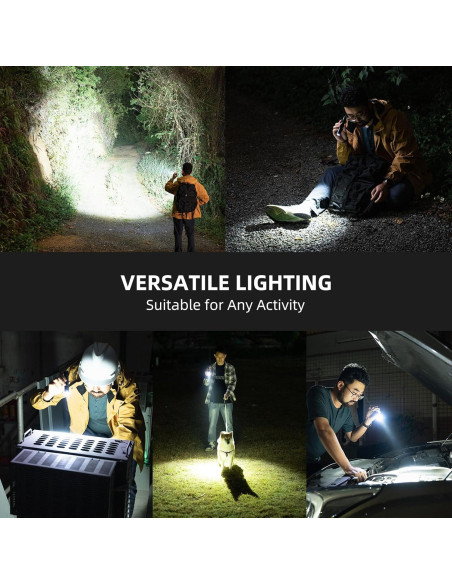 Linterna LED Recargable WUBEN L50 1200 Lúmenes IP68 5 Modos