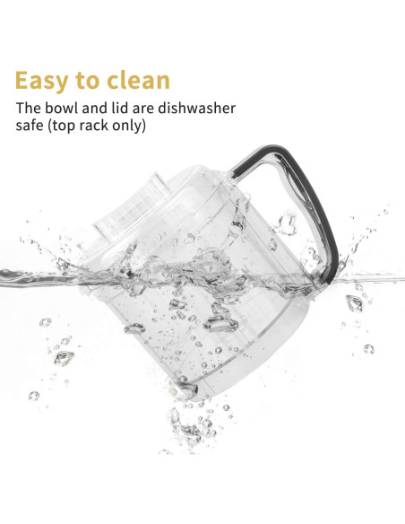 Procesador de Alimentos Mini La Reveuse 200W 2 Tazas Gris