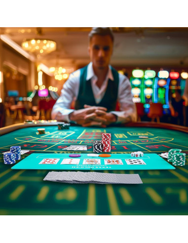 Juego de Póker GOTHINK 100 Fichas Profesionales + Cartas