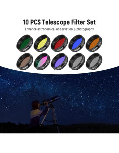 Juego de Filtros para Telescopio NEEWER 10 Piezas 2