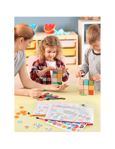 JARLINK 20 Bolsas de Malla con Cierre A4 Resistentes al Agua