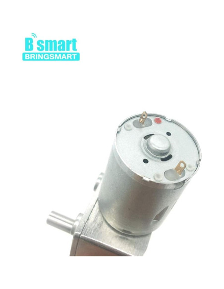 Motor de Engranaje de Gusano BRINGSMART JGY-370 12V 3rpm 25kg.cm