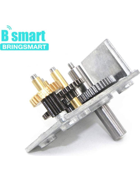 Motor de Engranaje de Gusano BRINGSMART JGY-370 12V 3rpm 25kg.cm