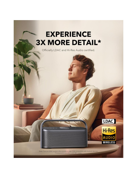 Altavoz Bluetooth Portátil Anker Soundcore Motion X600 50W IPX7