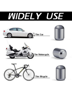 Tapones de Válvula de Neumático JUSTTOP - 12 Piezas Universal 2