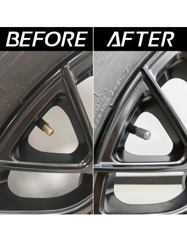 Tapones de Válvula de Neumático JUSTTOP - 12 Piezas Universal