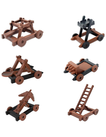 Juguete Caballero Medieval Mostop 76 Piezas Castillo 35.6x25.7cm Juguete Caballero Medieval Mostop 76 Piezas Castillo 35.6x25.7cm