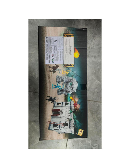 Juguete Caballero Medieval Mostop 76 Piezas Castillo 35.6x25.7cm Juguete Caballero Medieval Mostop 76 Piezas Castillo 35.6x25.7cm