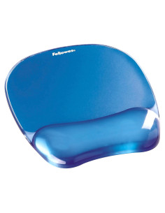 Almohadilla de Gel Fellowes Crystals 91141 Azul Ergonomica