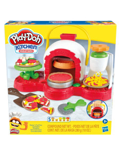 Horno de Pizza Play-Doh Hasbro con 5 Colores No Tóxicos