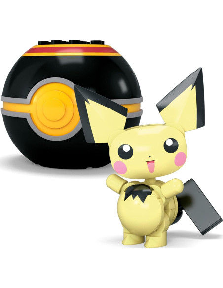 Juguetes de Construcción MEGA Pokémon Charmander y Pichu 40 Piezas