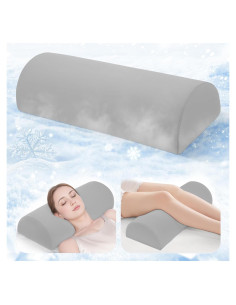 Almohada de Soporte para Rodilla Ruizman - Espuma Viscoelástica con Funda Refrigerante