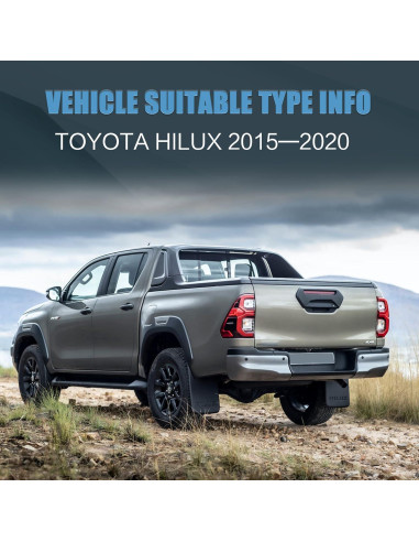 Luces Traseras VLAND para Toyota Hilux 2015-2022 LED Rojo