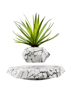 Maceta Flotante de Mármol HCNT - 25 cm para Suculentas