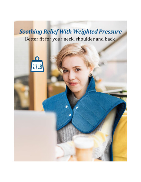 Almohadilla Térmica HOERMIGON 55.88x93.98cm 6 Calores Azul