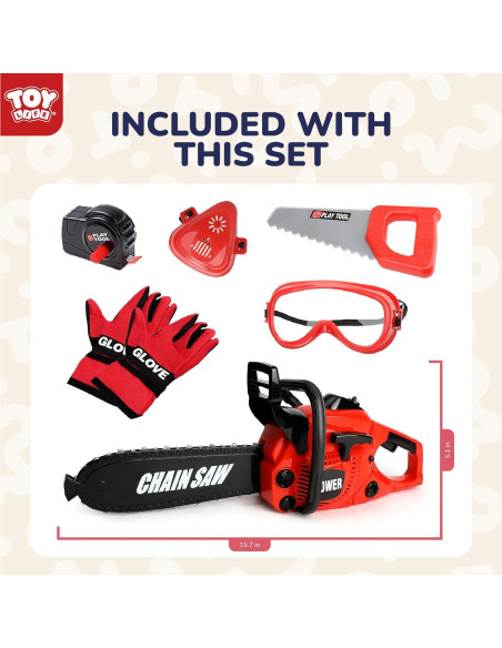 Conjunto de Herramientas de Motosierra para Niños TOY Life