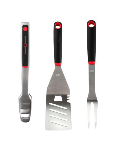 Conjunto de herramientas de barbacoa Gibson Home 3 piezas