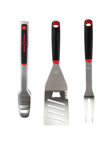Conjunto de herramientas de barbacoa Gibson Home 3 piezas
