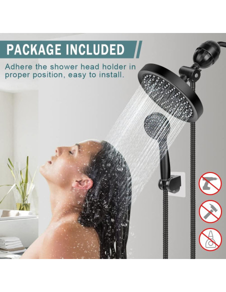 Cabezal de Ducha Filtrado Taiker YL-FSH, Alta Presión 15.24 cm