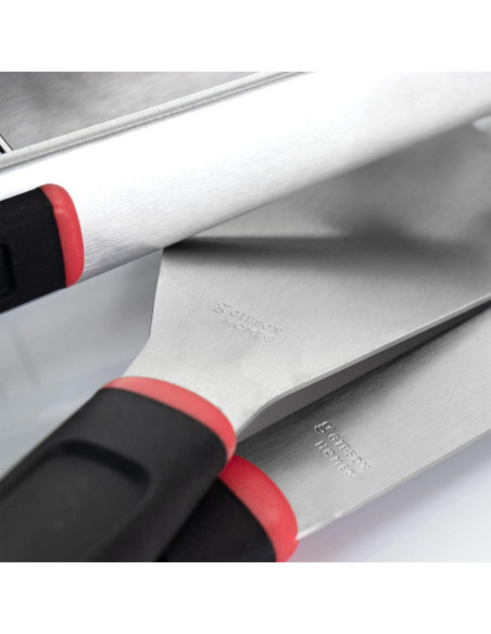 Conjunto de herramientas de barbacoa Gibson Home 3 piezas