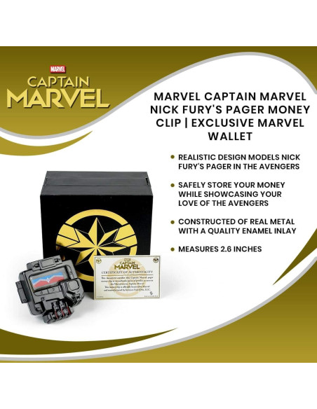 Clip de Dinero Nick Fury Marvel 6.6 cm Coleccionable