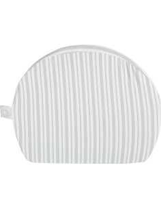 Almohada de Embarazo Boppy Wedge Gris, Soporte Compacto y Lavable 2