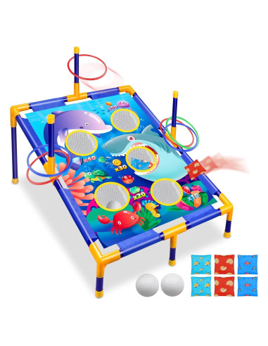 Juego de Lanzamiento de Bolsas de Frijoles Toyk 3 en 1 para Niños