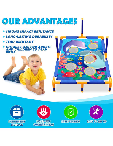 Juego de Lanzamiento de Bolsas de Frijoles Toyk 3 en 1 para Niños