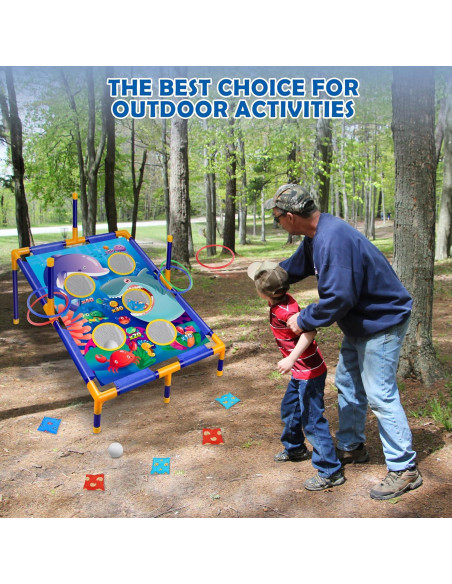 Juego de Lanzamiento de Bolsas de Frijoles Toyk 3 en 1 para Niños