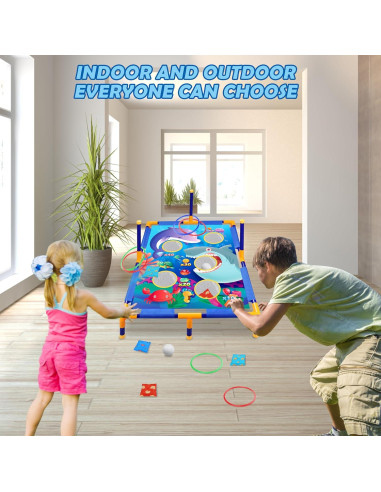 Juego de Lanzamiento de Bolsas de Frijoles Toyk 3 en 1 para Niños