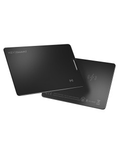 Tarjeta Rastreadora KeySmart MFI Bluetooth Ultra Delgado Negro