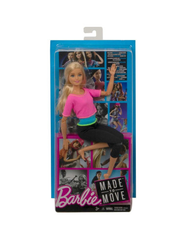 Muñeca Barbie Hecha Para Moverse Mattel 22 Articulaciones